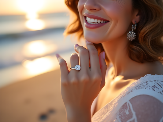 ¿Te gustaría diseñar tu anillo de compromiso?